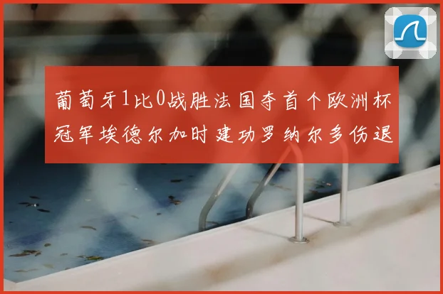 葡萄牙1比0战胜法国夺首个欧洲杯冠军埃德尔加时建功罗纳尔多伤退